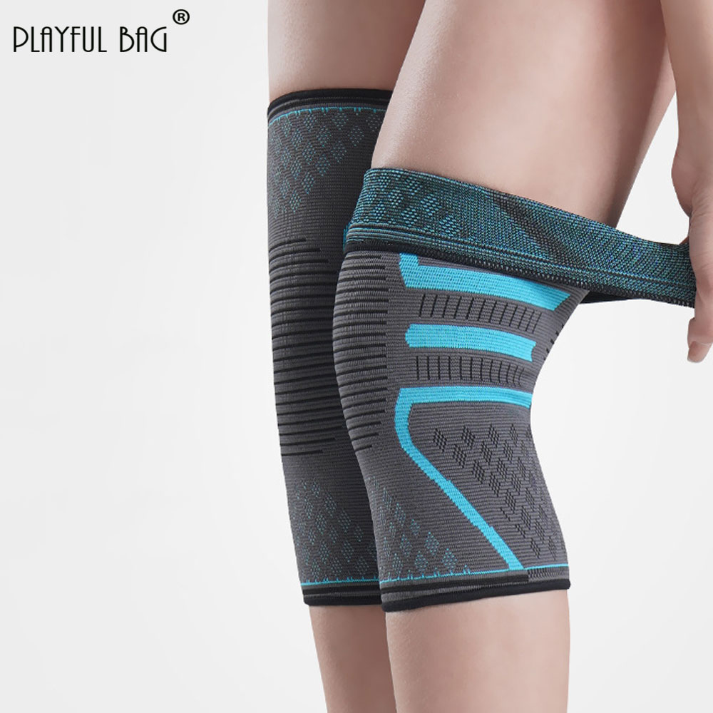 1PCS Sports Elastic Knee Pads  - Running Gear Bag For Men ulasan dan harga