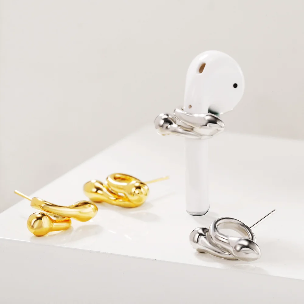 Anti-Lost Earring Gold Strap W - Earphone Sport Hook ulasan dan harga