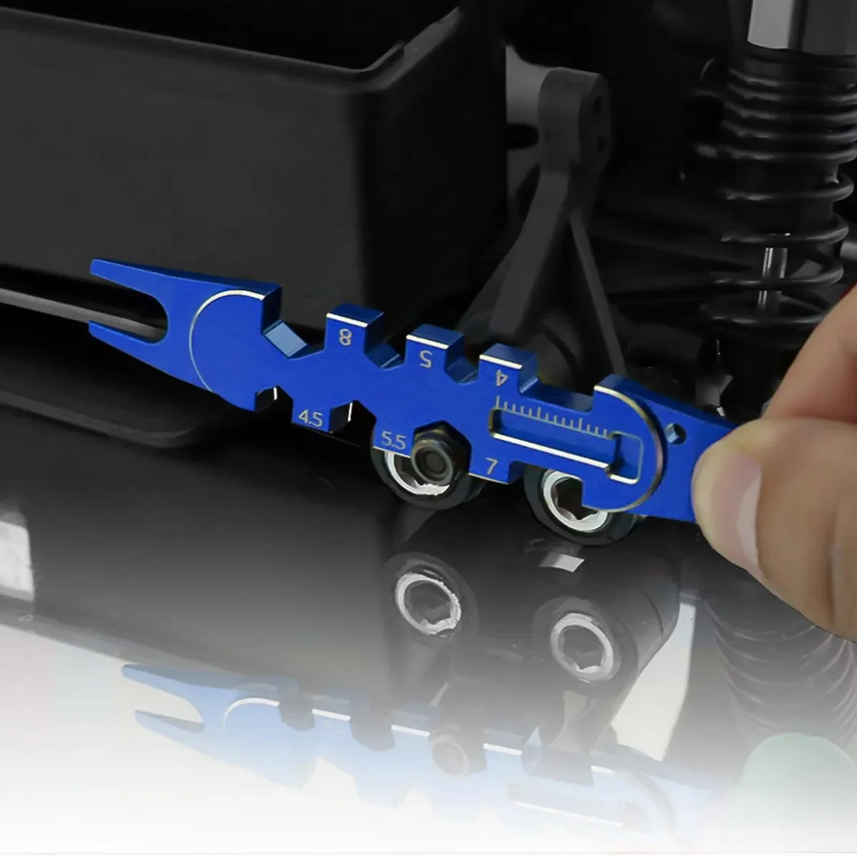 1pcs Red / Blue Wrench RC car  - Running Gear In A Car ulasan dan harga