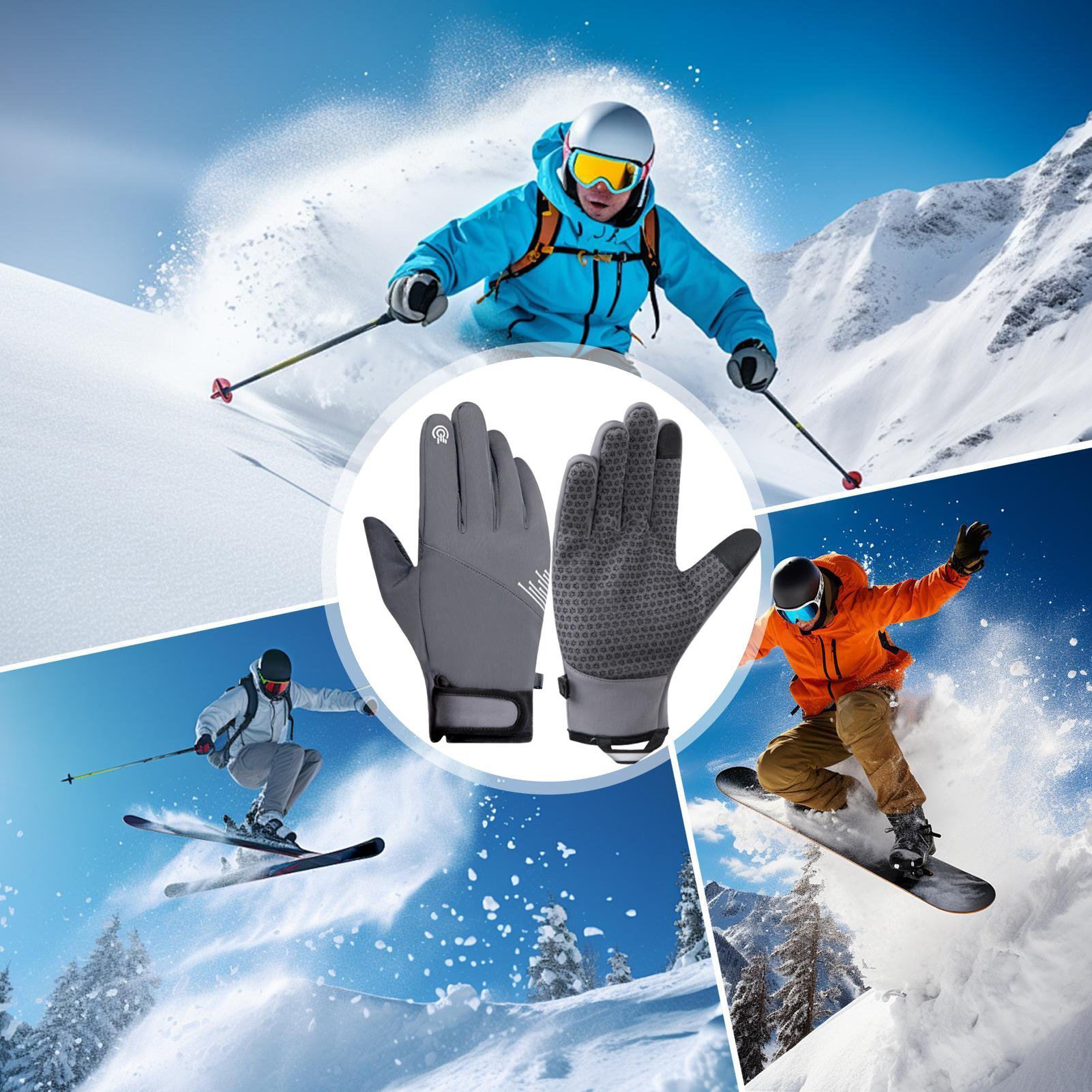 Warm Gloves Windproof Touchscr - Running Gear In Snow ulasan dan harga