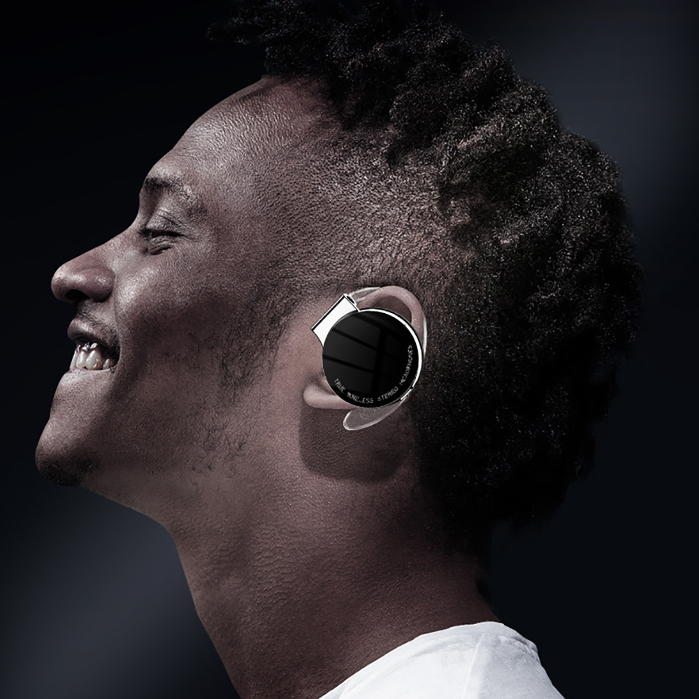 F2 TWS Earphones With Micropho - Earphone Sport Hook ulasan dan harga