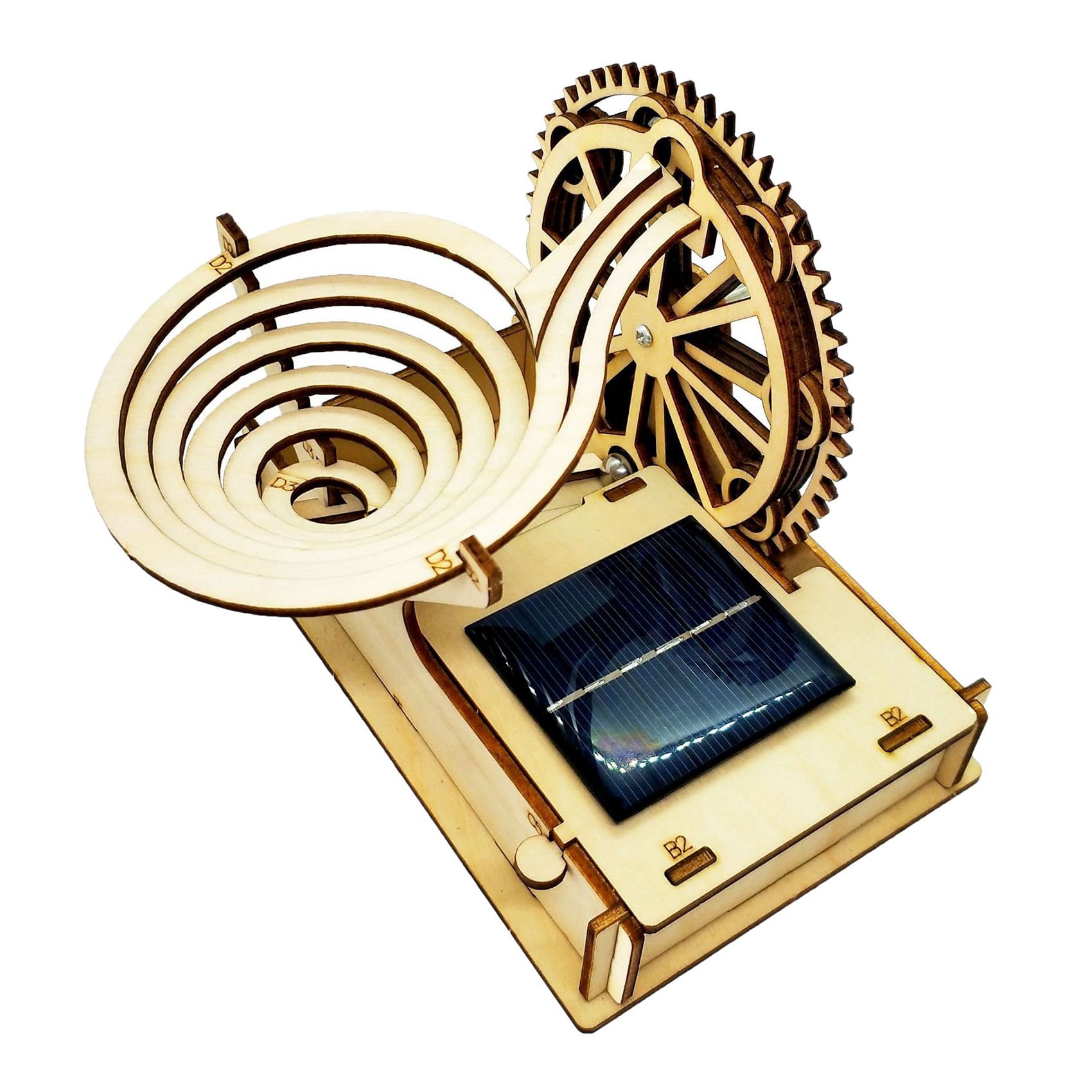 3D Wooden Marble Run Track Sol - Running Gear Headphones ulasan dan harga