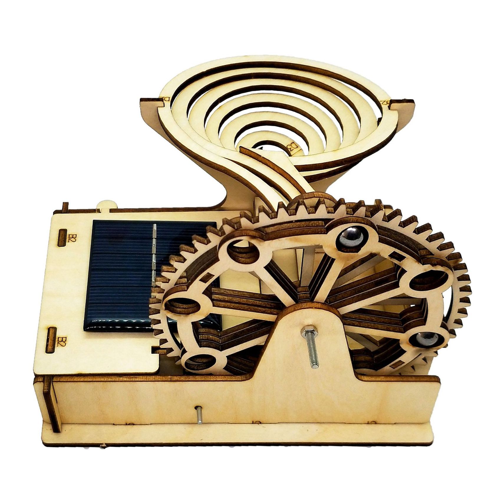 3D Wooden Marble Run Track Sol - Running Gear Headphones ulasan dan harga
