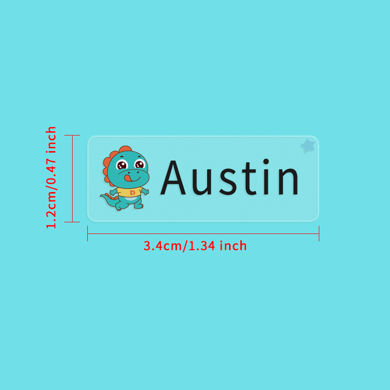 Custom Waterproof Name Sticker - Blister Plaster Sport ulasan dan harga
