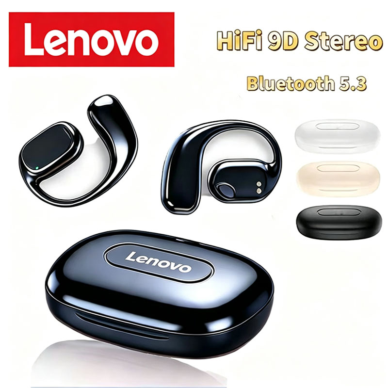 Lenovo Wireless Bone Conductio - Earphone Sport Hook ulasan dan harga