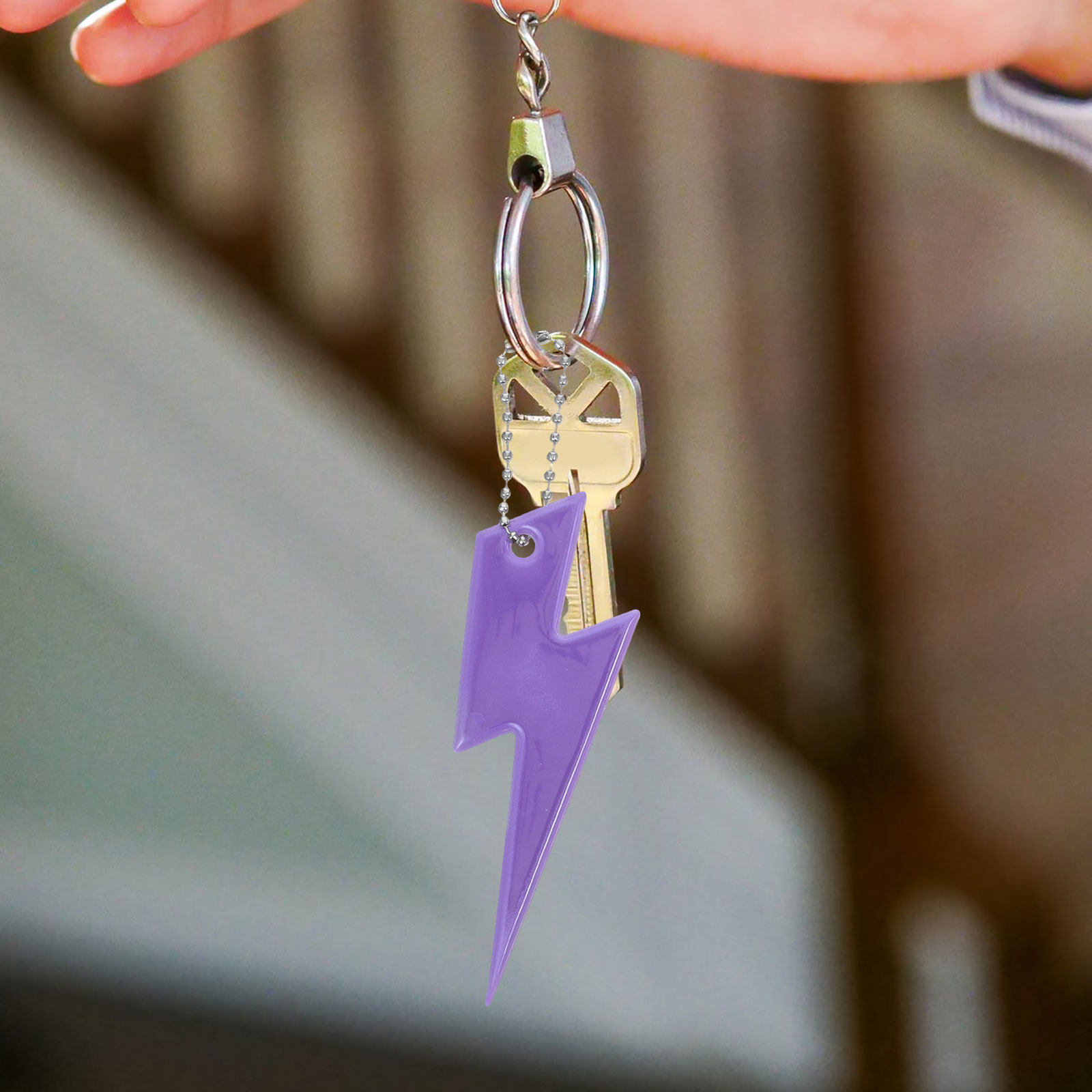13Pcs Reflective Keychain Back - Running Gear Night ulasan dan harga