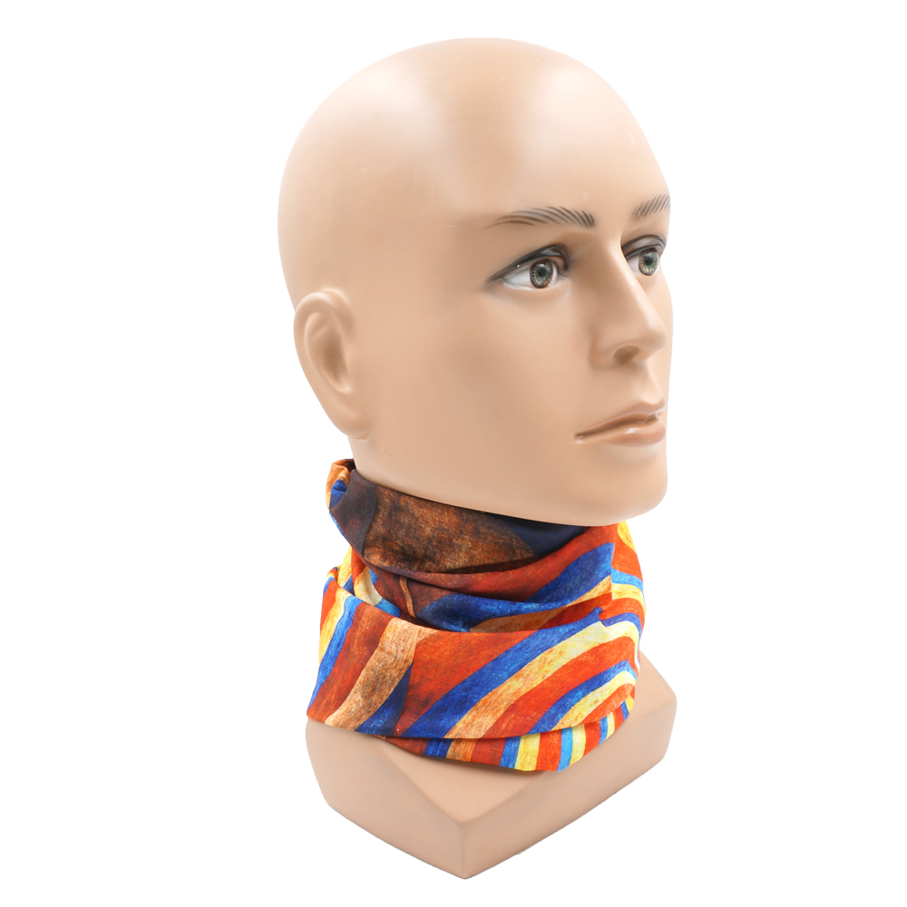 Sprial Stripes Neck Gaiter Geo - Running Gear Youtube ulasan dan harga