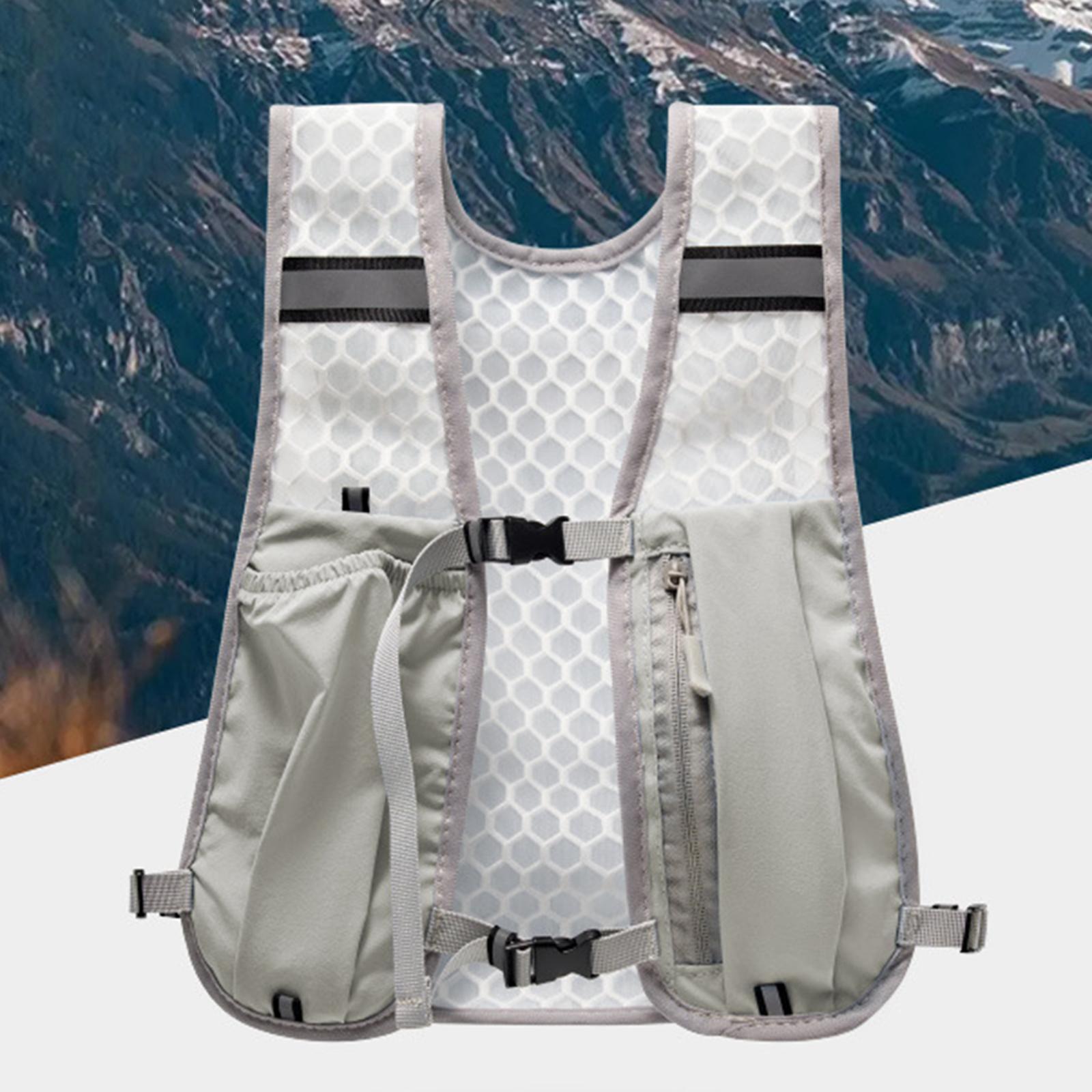 Reflective Hydration Vest Pack - Running Gear Hydration ulasan dan harga