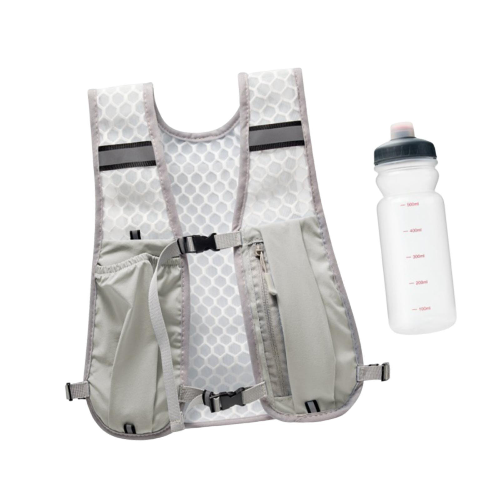 Reflective Hydration Vest Pack - Running Gear Hydration ulasan dan harga