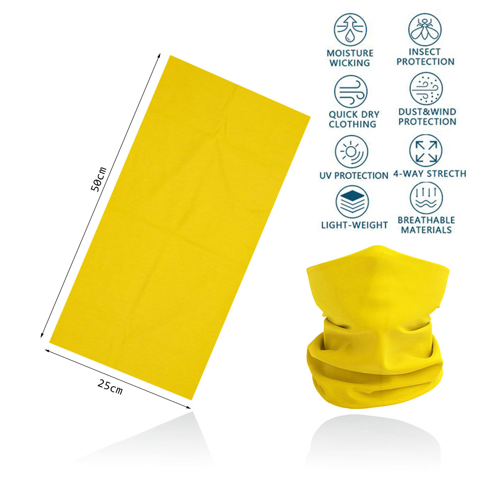 Yellow Tube Outdoor Bandana Wo - Running Gear Youtube ulasan dan harga