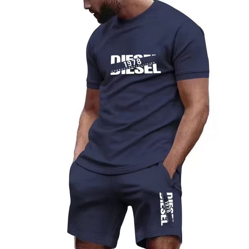 2026 new summer men's T-shirt+ - Running Gear For Men ulasan dan harga