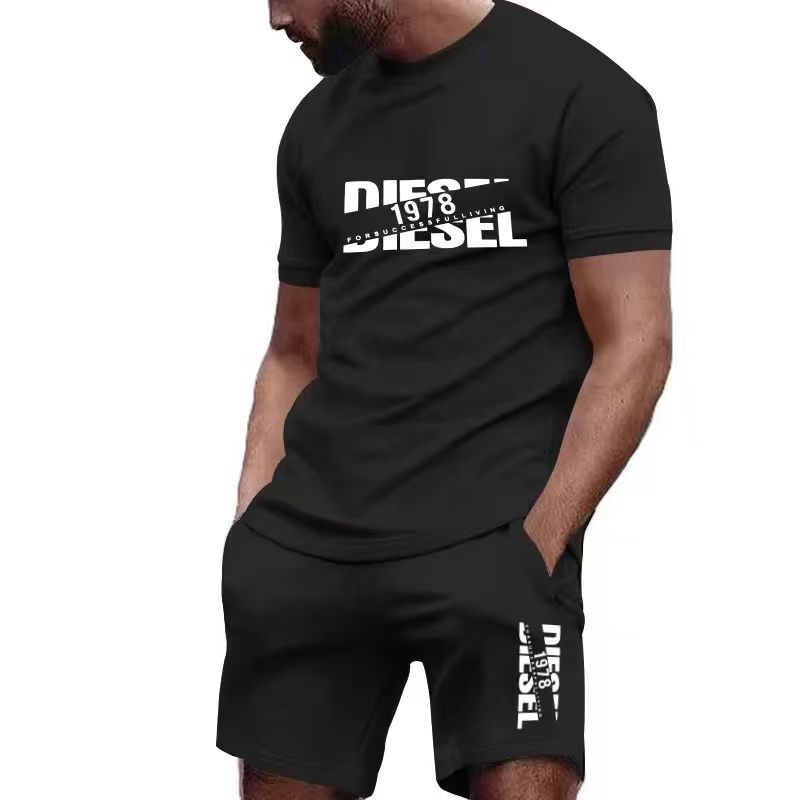 2026 new summer men's T-shirt+ - Running Gear For Men ulasan dan harga