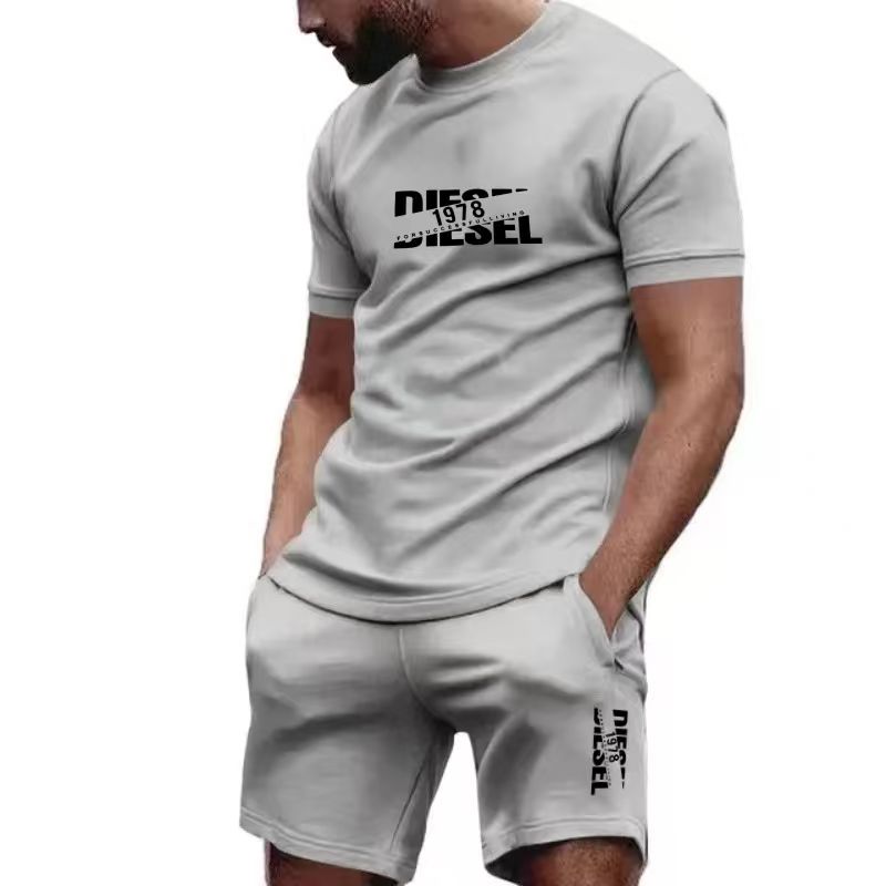 2026 new summer men's T-shirt+ - Running Gear For Men ulasan dan harga