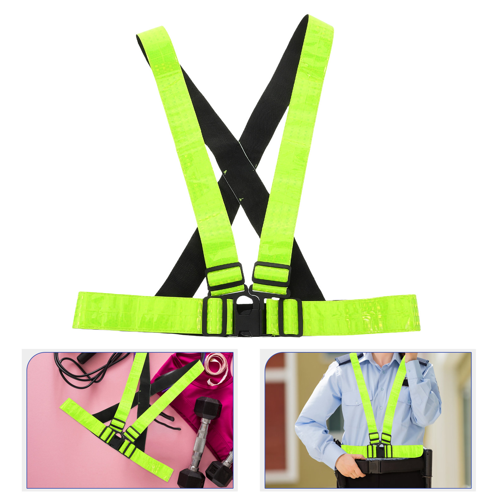 Running Vest High Visibility D - Running Gear Night ulasan dan harga