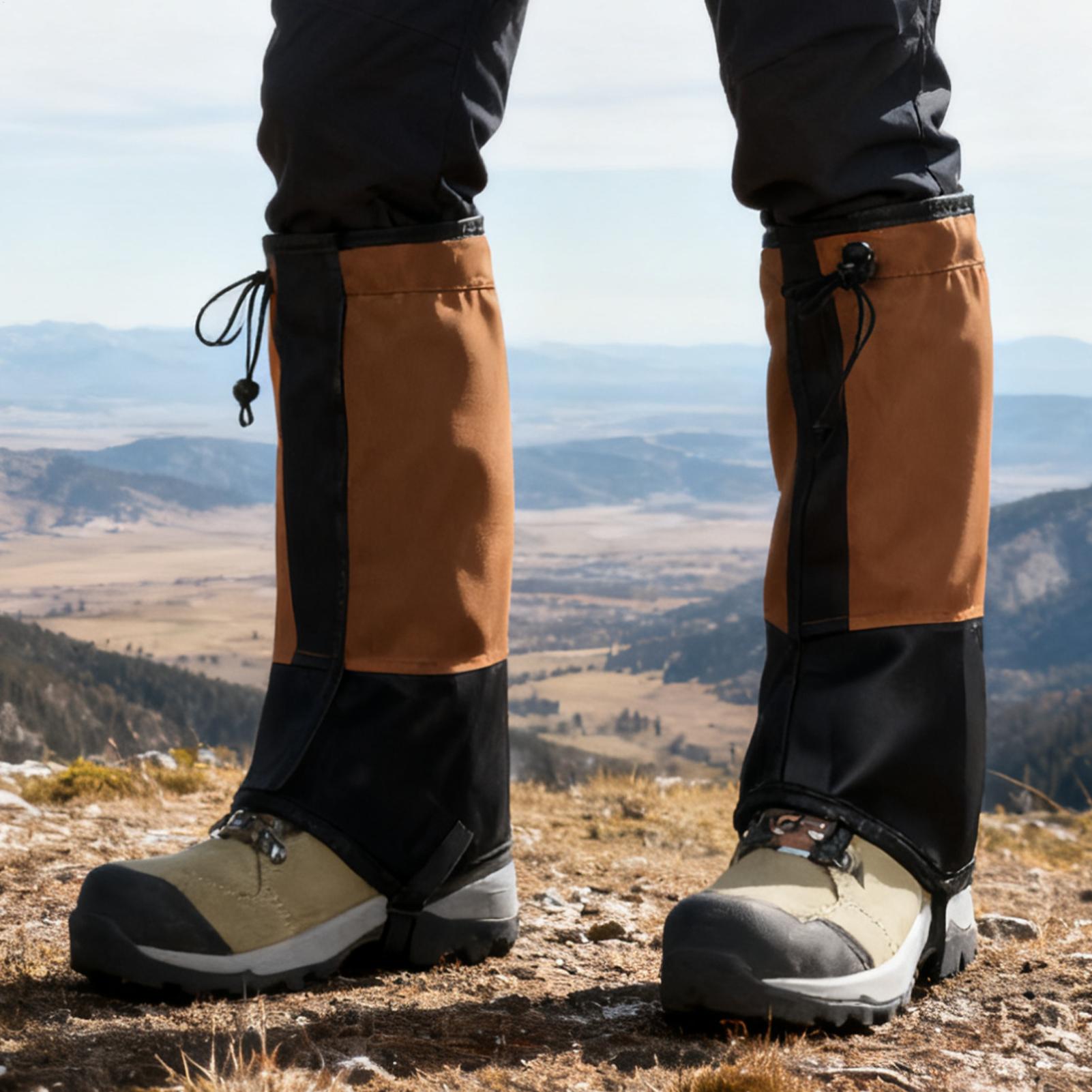 Waterproof Leg Gaiters for Hik - Running Gear In Snow ulasan dan harga