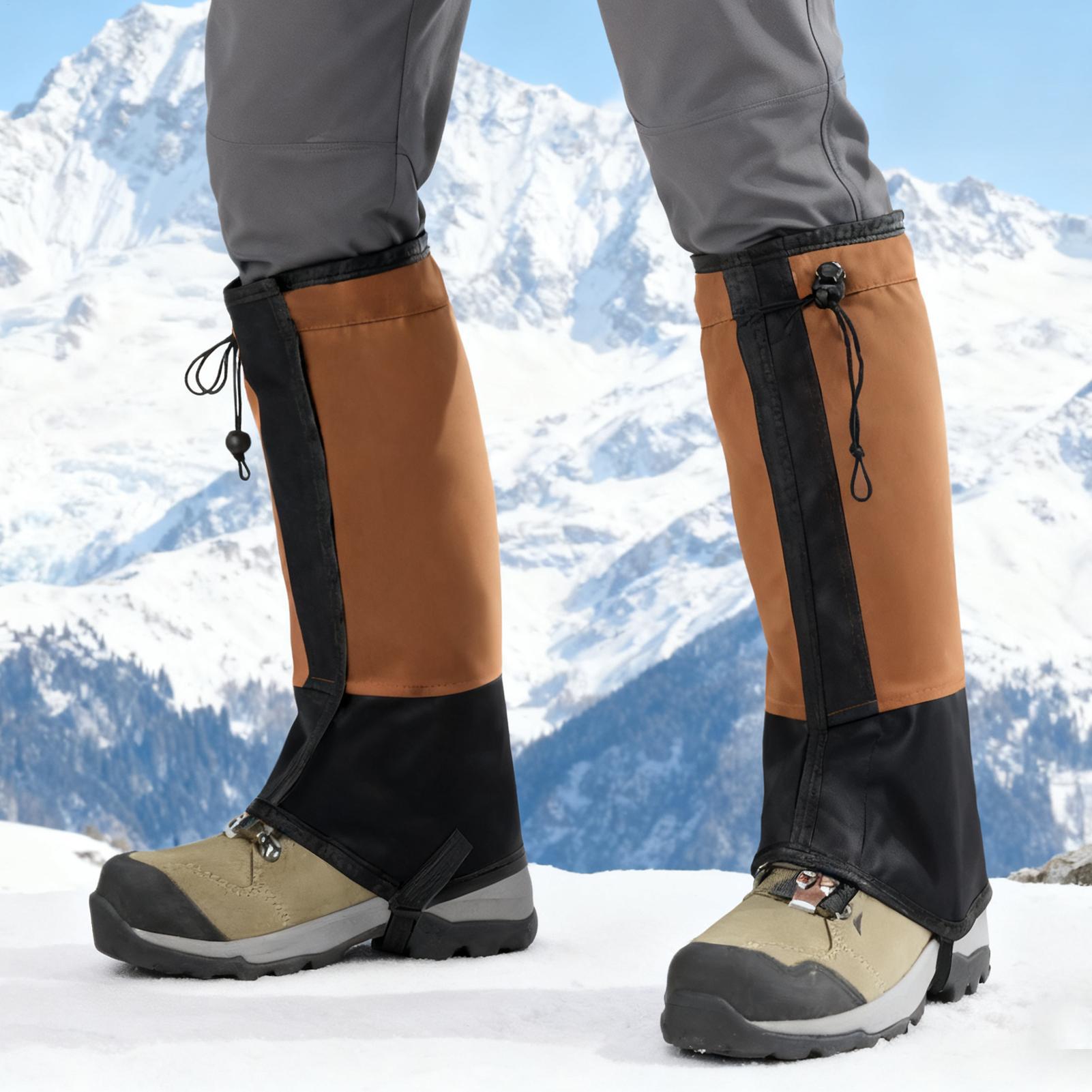 Waterproof Leg Gaiters for Hik - Running Gear In Snow ulasan dan harga