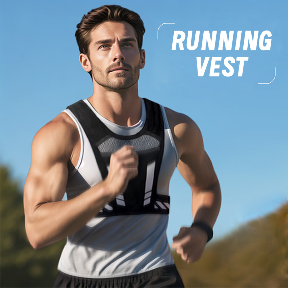 Reflective Running Vest with P - Running Gear Night ulasan dan harga