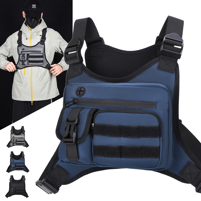 Tactical Chest Rig Bag Men Wat - Running Gear Bag For Men ulasan dan harga