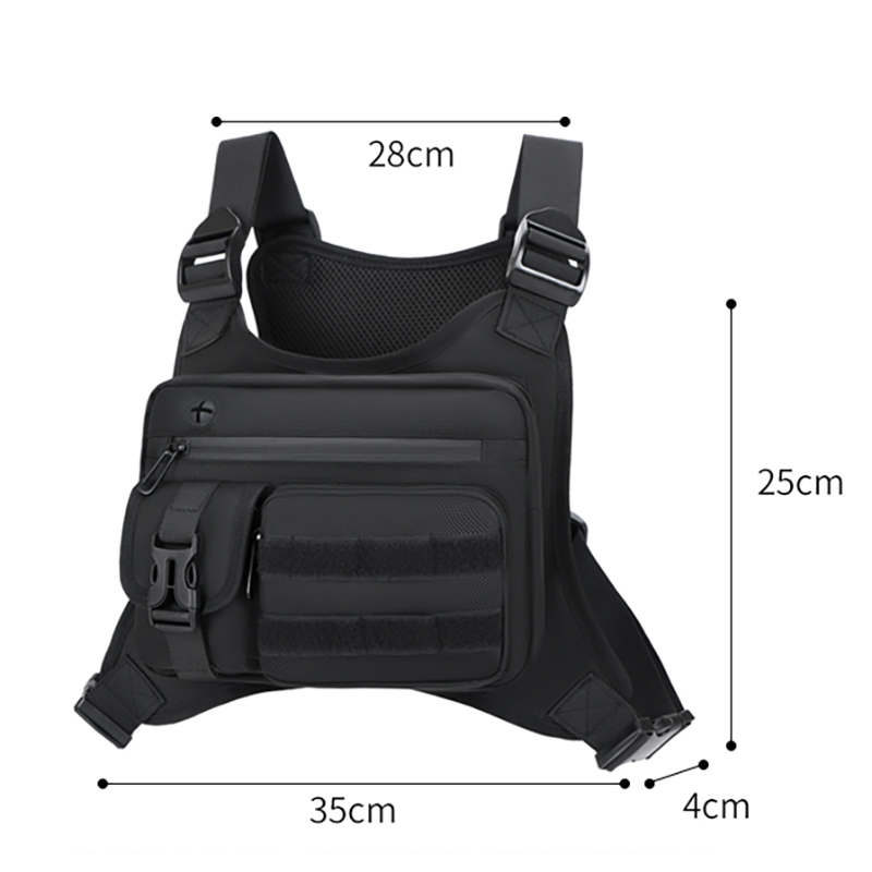 Tactical Chest Rig Bag Men Wat - Running Gear Bag For Men ulasan dan harga