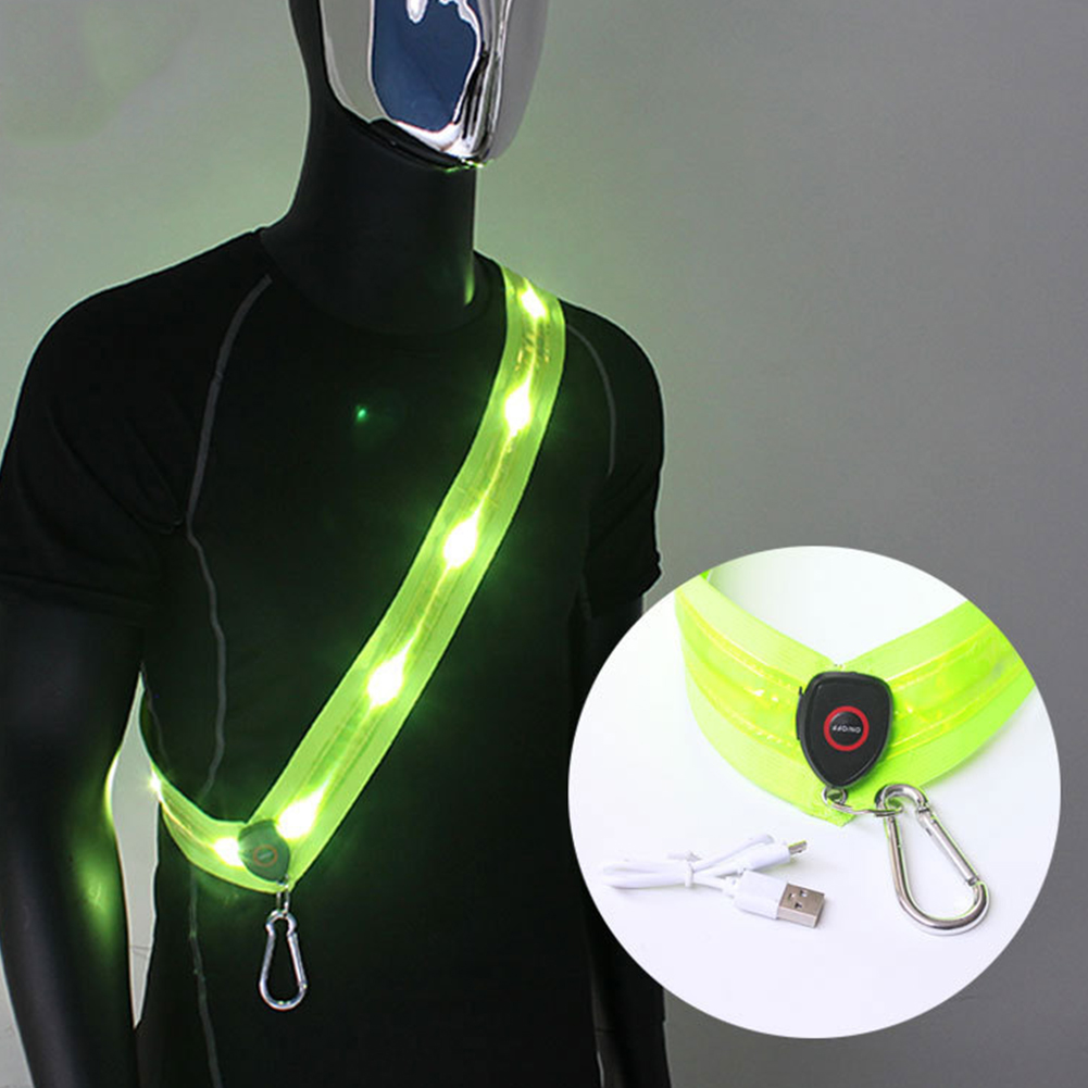 Illuminated Shoulder Straps Re - Running Gear Night ulasan dan harga