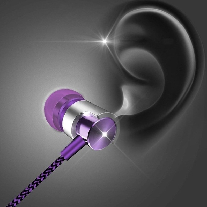 Wired Earphones In-Ear Headset - Running Gear Headphones ulasan dan harga