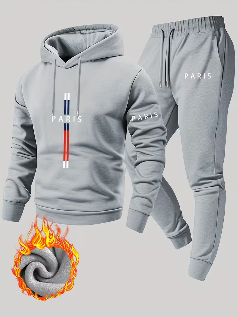 Men's Urban Casual Two-Piece S - Running Gear For Men ulasan dan harga