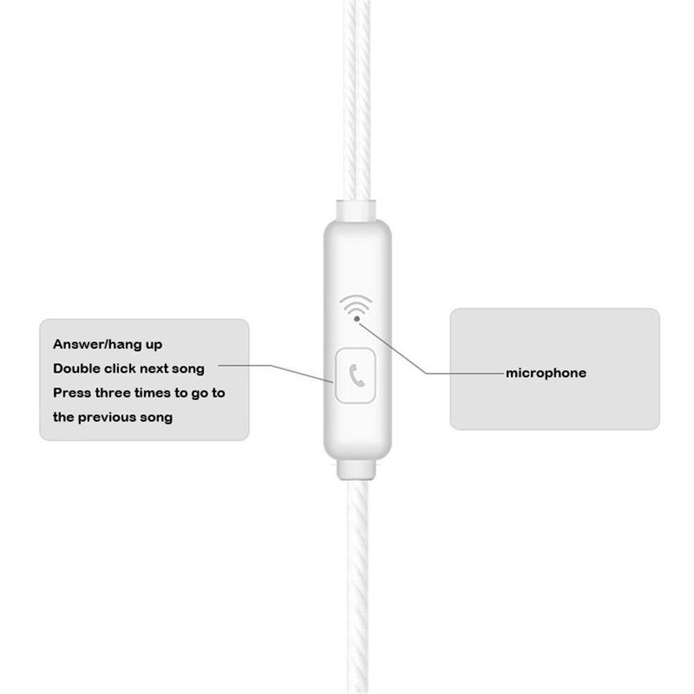 3.5mm Wired Headset With Mic F - Running Gear Headphones ulasan dan harga