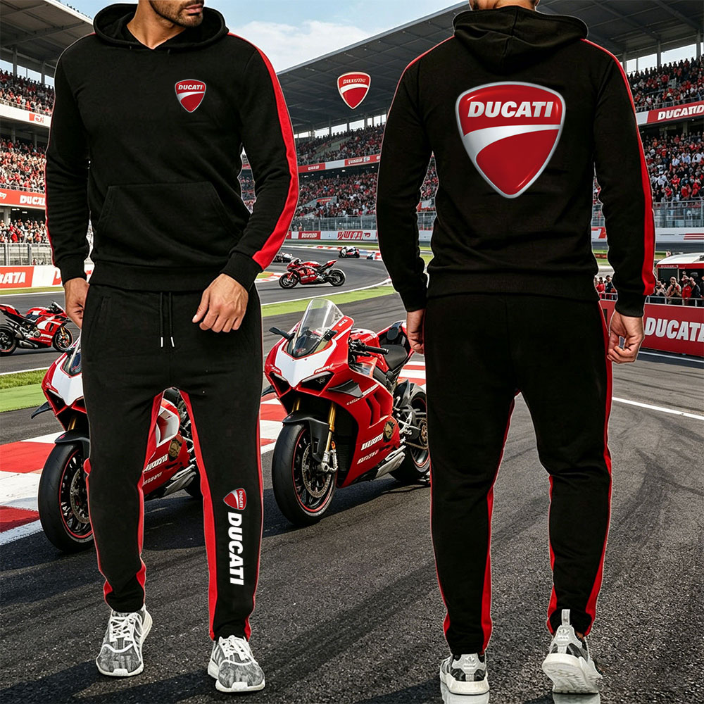 2026 Men Tracksuit  Ducati mot - Running Gear Motor ulasan dan harga