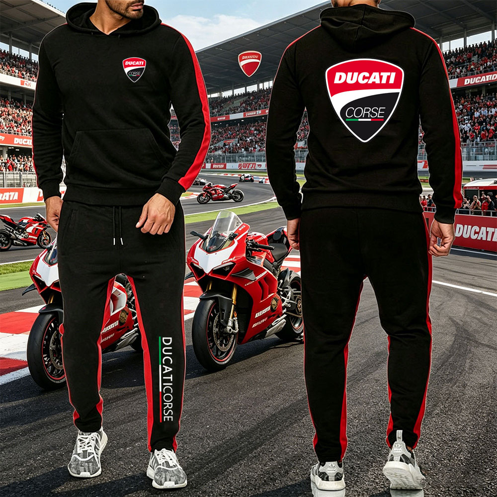 2026 Men Tracksuit  Ducati mot - Running Gear Motor ulasan dan harga