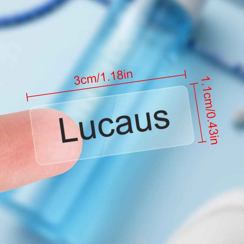 Custom Name Marking Stickers - - Blister Plaster Sport ulasan dan harga