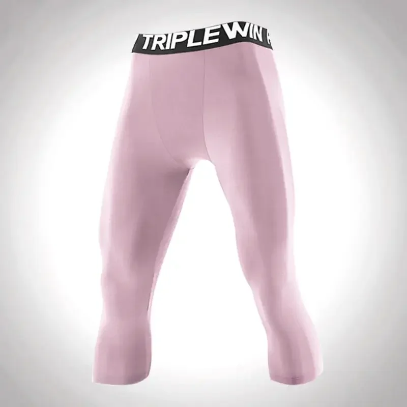 Men GYM Capri Running Tights P - Running Gear For Men ulasan dan harga