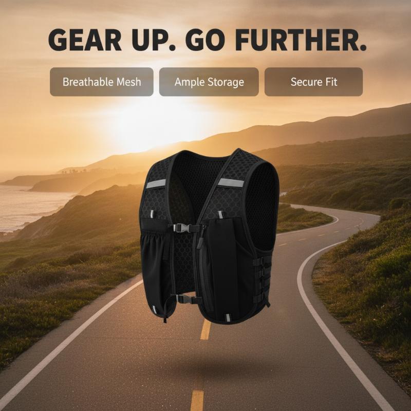 New Running Vest Unisex Lightw - New Gear Running ulasan dan harga