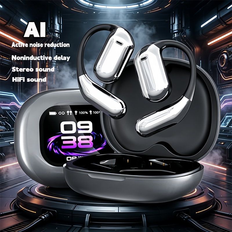 YYK Q16 Pro AI Translation Ear - Earphone Sport Hook ulasan dan harga