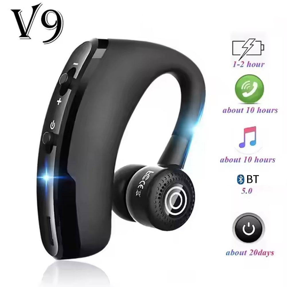 Single Ear Bluetooth 5.5 Wirel - Earphone Sport Hook ulasan dan harga