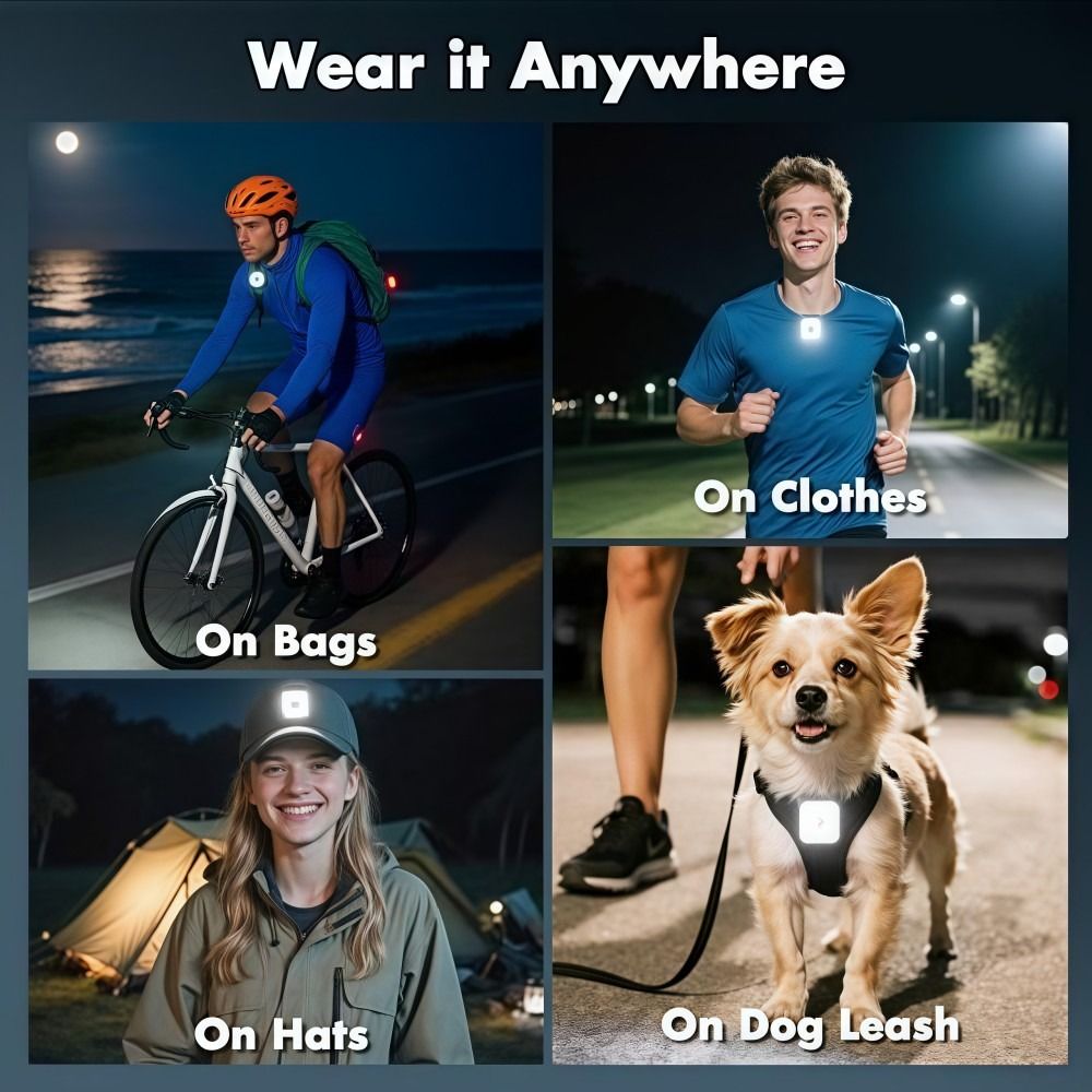 Rechargeable Outdoor Night Run - Running Gear Night ulasan dan harga