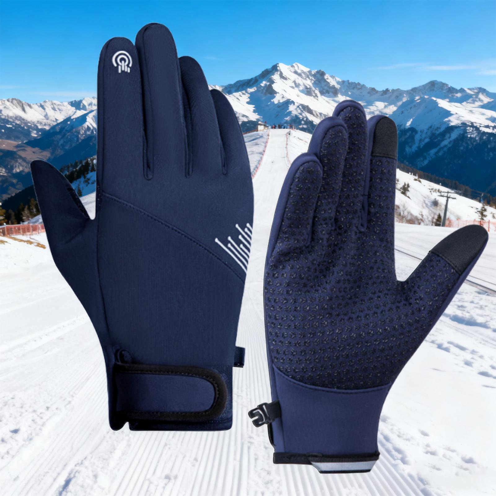 Winter Gloves Men Windproof To - Running Gear In Snow ulasan dan harga