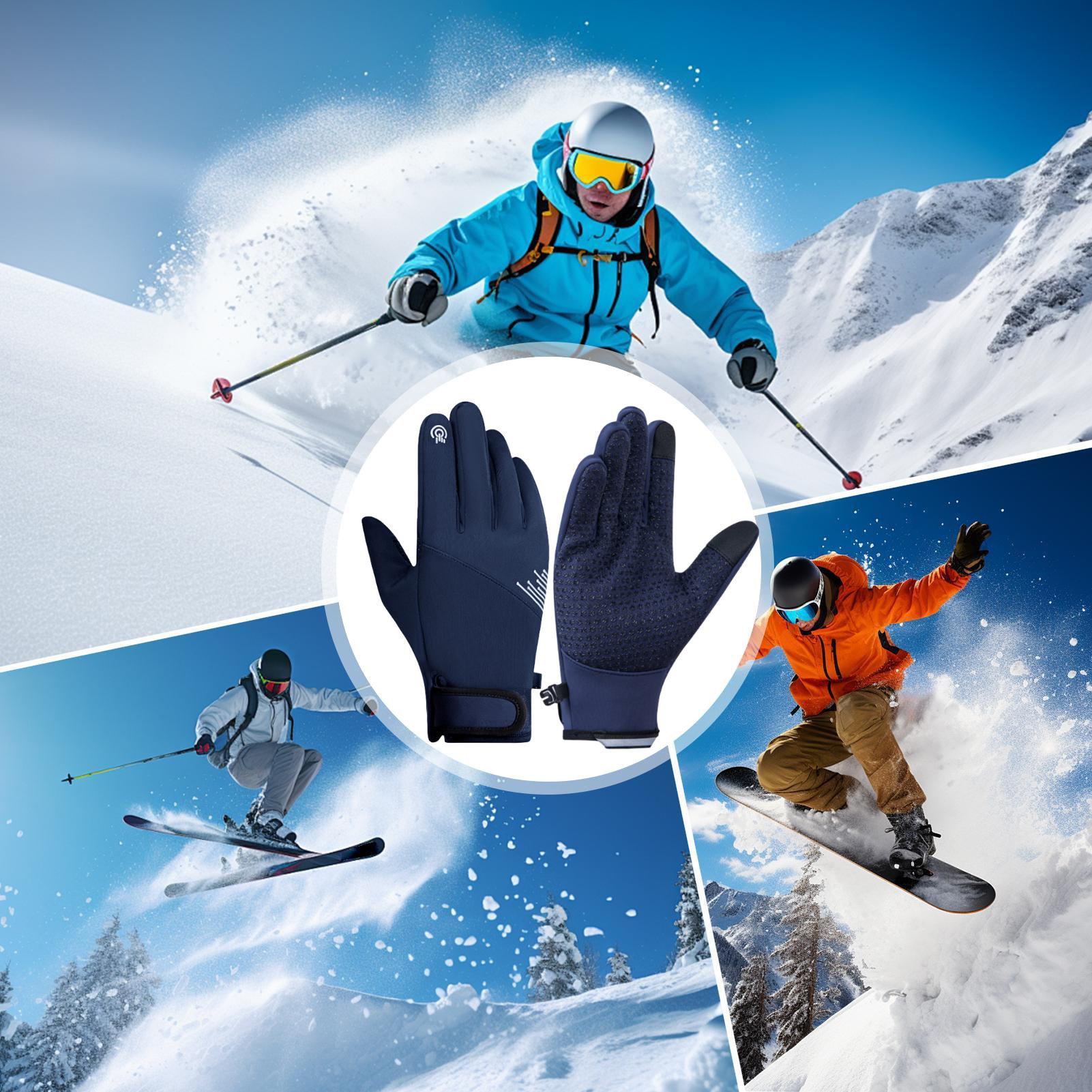 Winter Gloves Men Windproof To - Running Gear In Snow ulasan dan harga