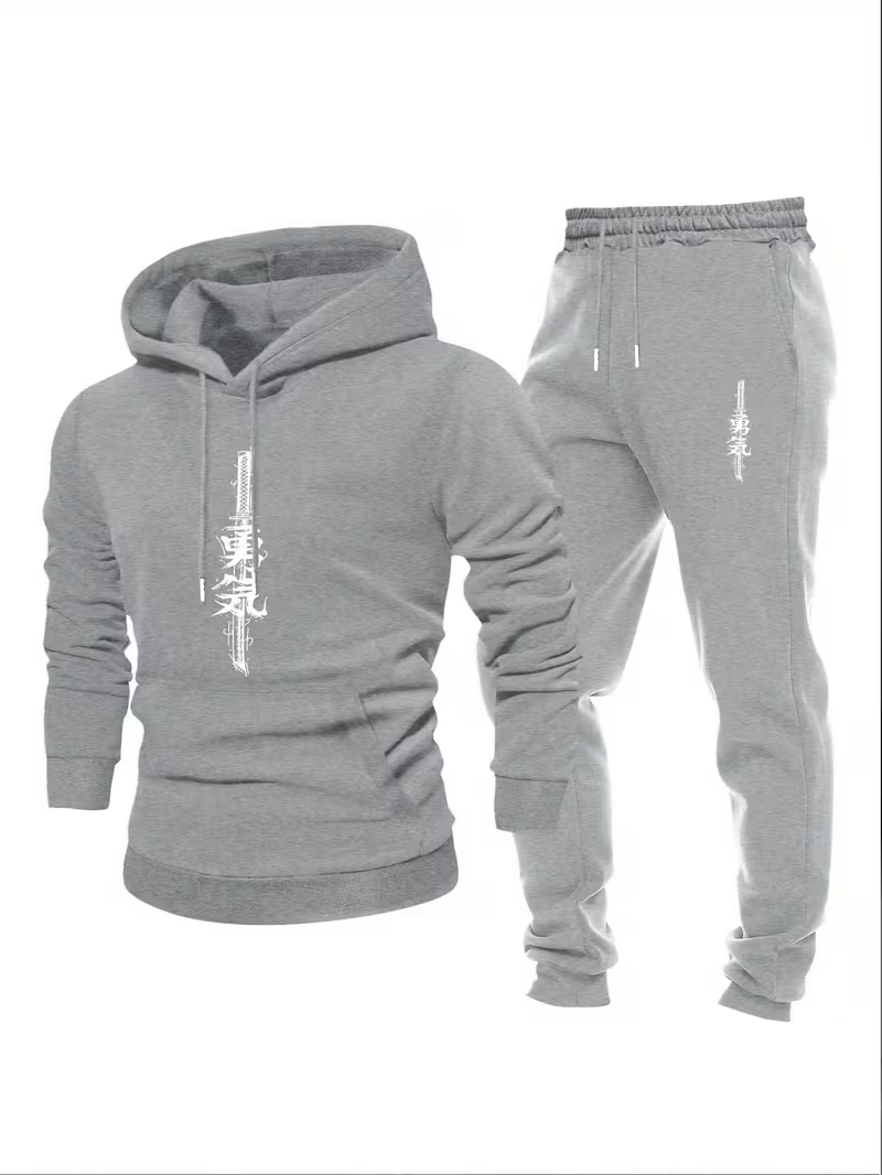 Men's Urban Casual Two-Piece S - Running Gear Shop ulasan dan harga