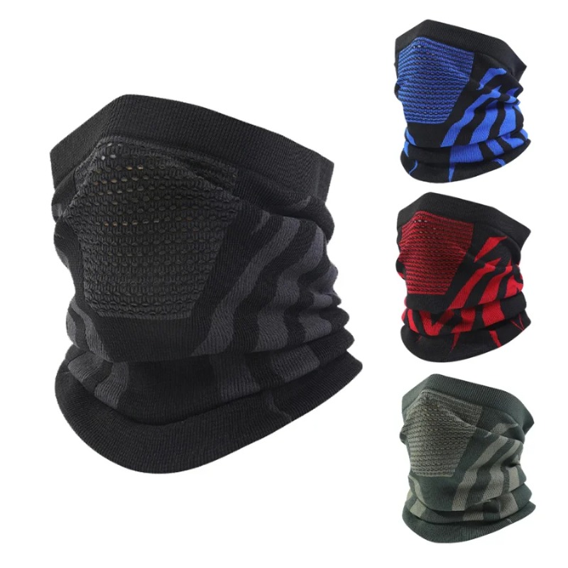 Windproof Warm Zebra Striped F - Running Gear In Snow ulasan dan harga
