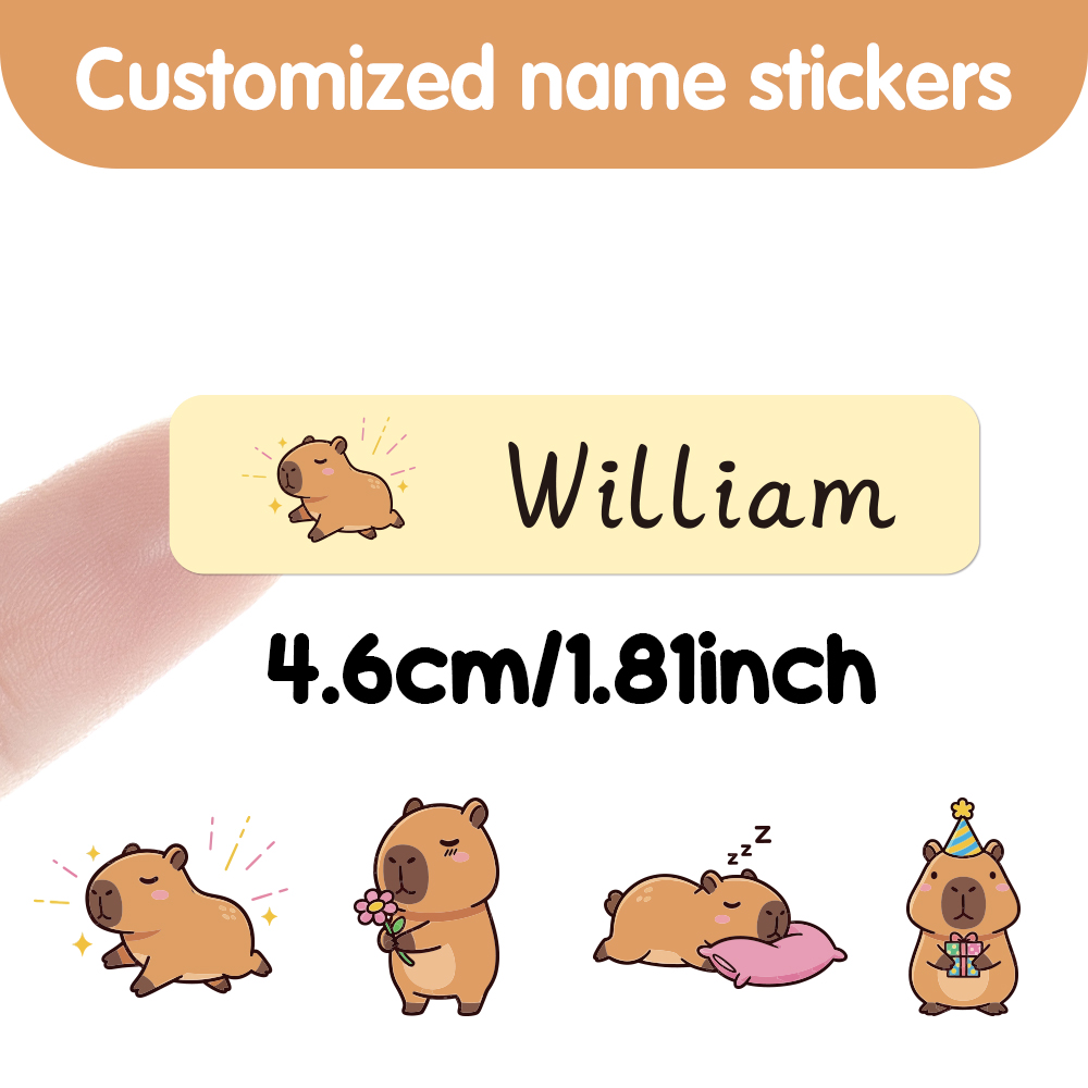 Customizable Capybara Stickers - Blister Plaster Sport ulasan dan harga