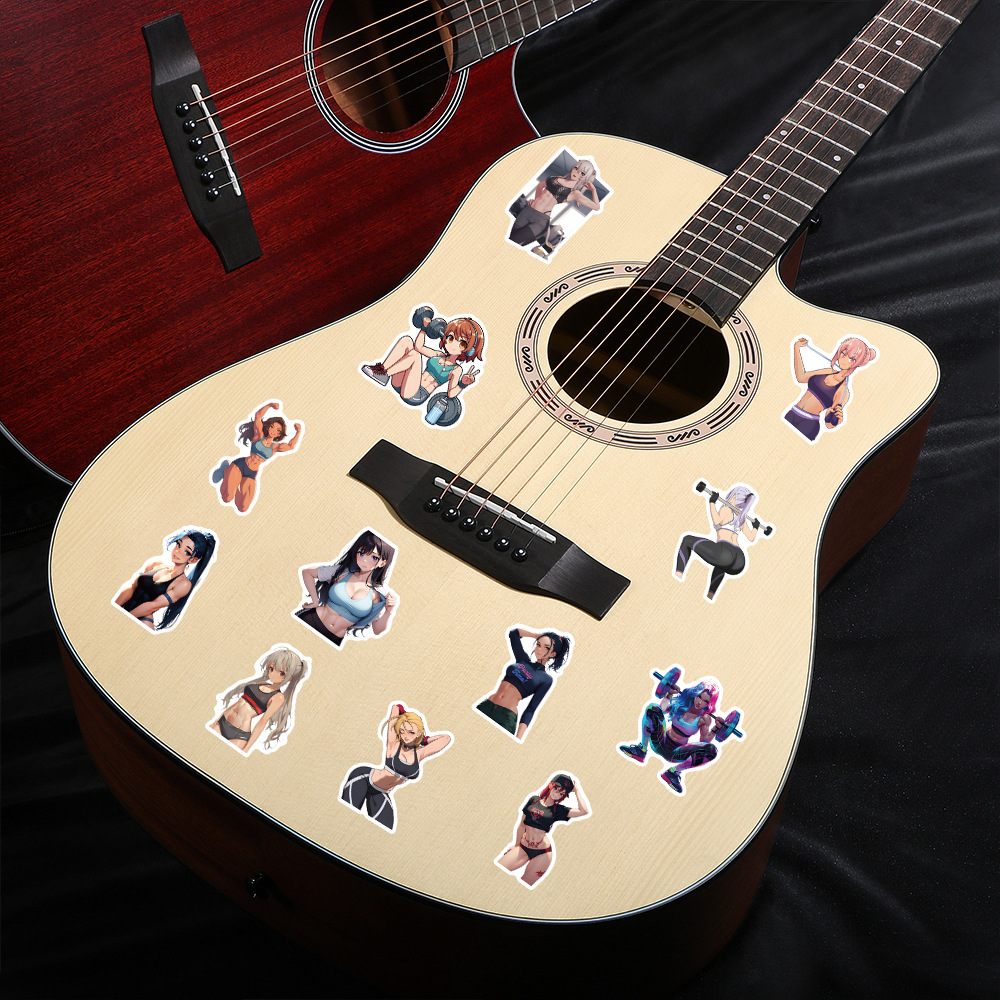 54PCS Sports Girl Stickers For - Blister Plaster Sport ulasan dan harga