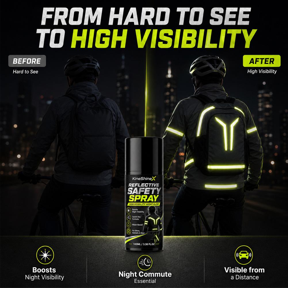 Night Reflective Safety Spray  - Running Gear Night ulasan dan harga
