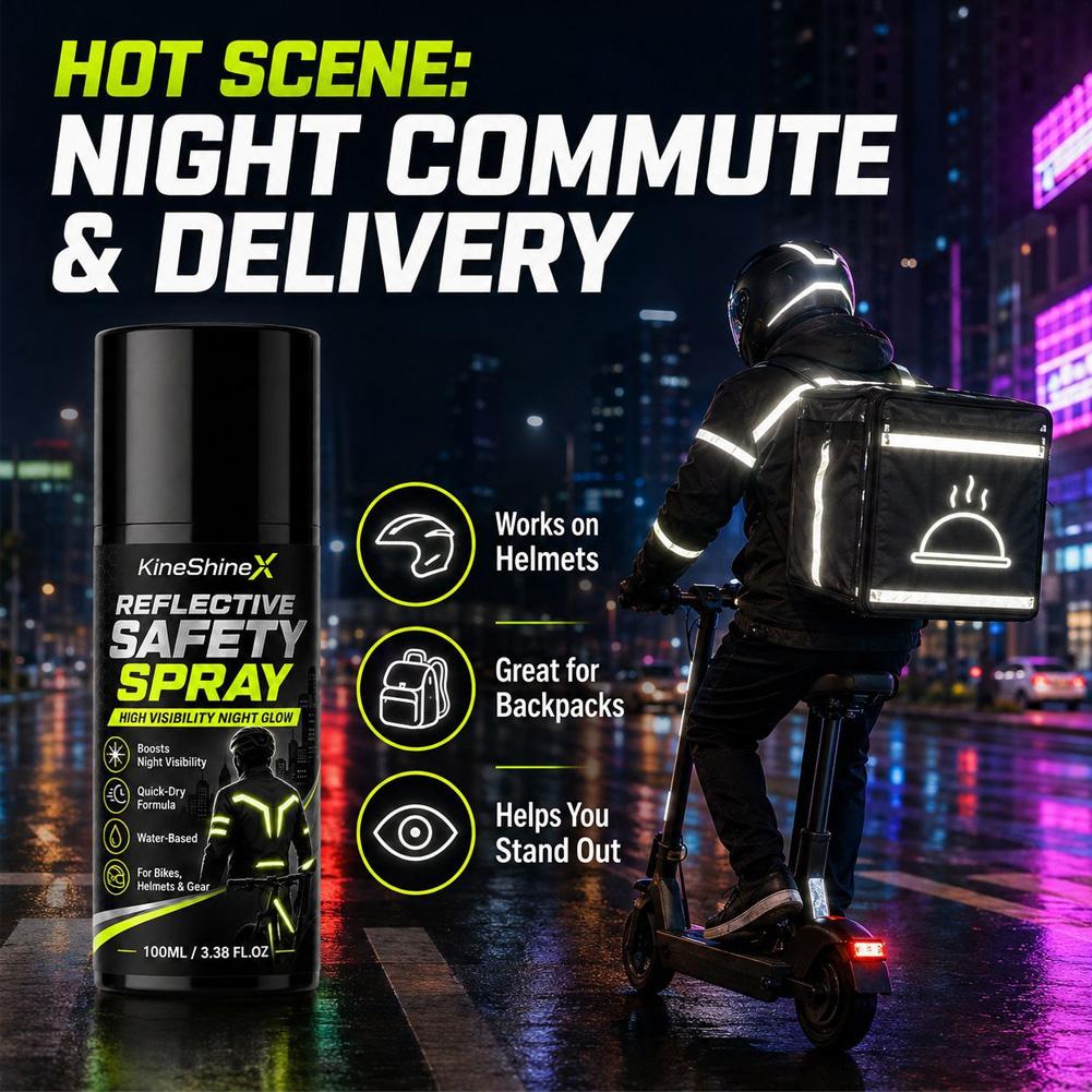 Night Reflective Safety Spray  - Running Gear Night ulasan dan harga