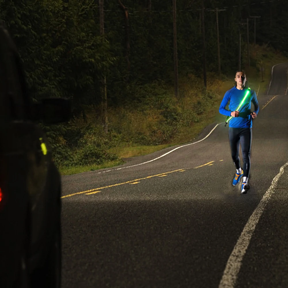 USB Rechargeable Cycling Refle - Running Gear Night ulasan dan harga