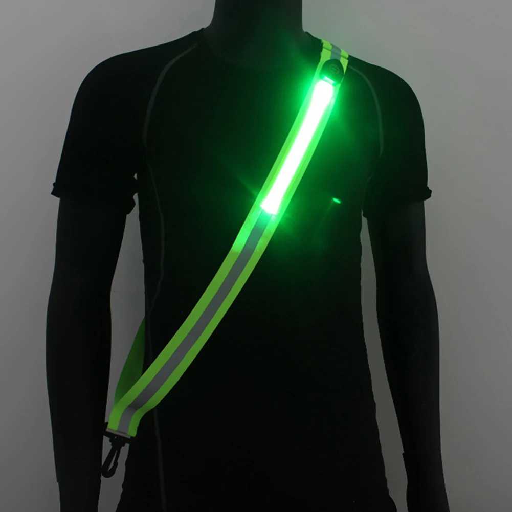 USB Rechargeable Cycling Refle - Running Gear Night ulasan dan harga