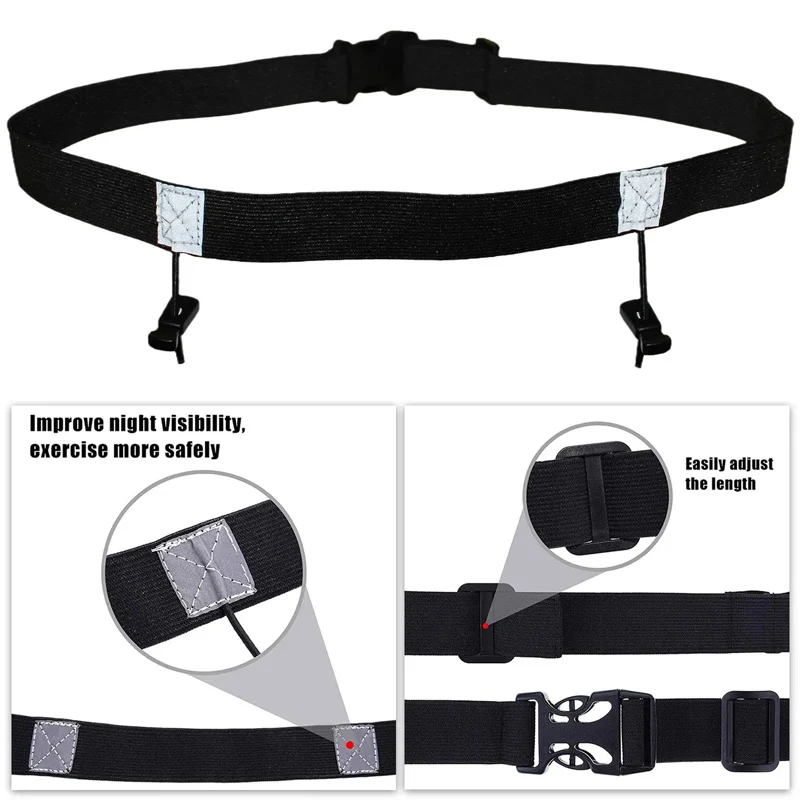Running Race Number Belt Waist - Running Gear Motor ulasan dan harga