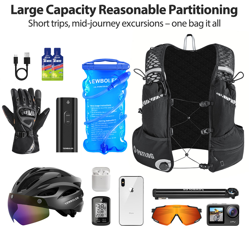 8L Breathable Hydration Vest P - Running Gear Hydration ulasan dan harga