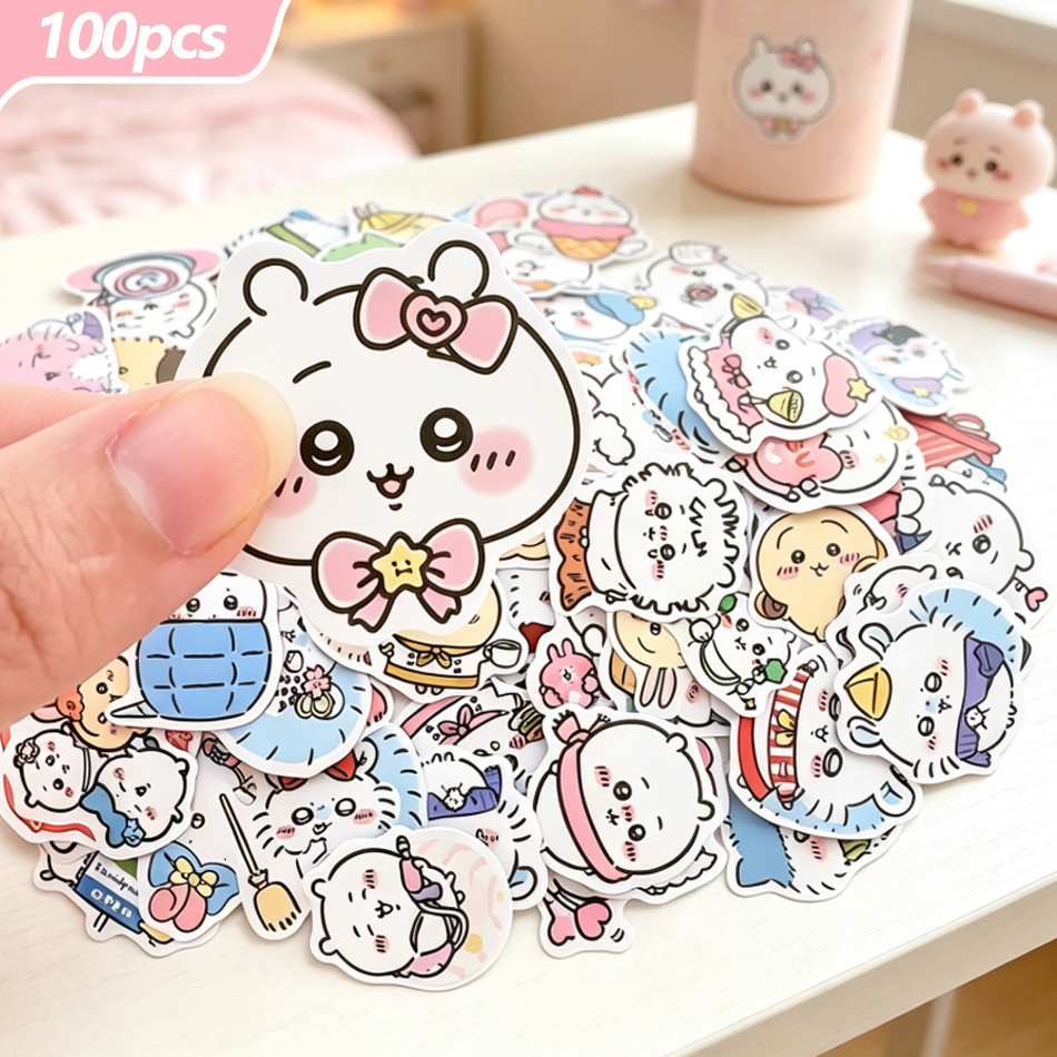 100Pcs Kawaii Chiikawa Cute Ca - Blister Plaster Sport ulasan dan harga
